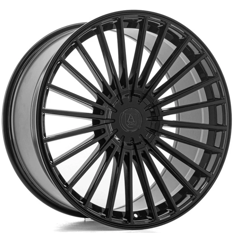 Juego de 4 Llantas Flowforming Axe EX50 Negro brillo - 10