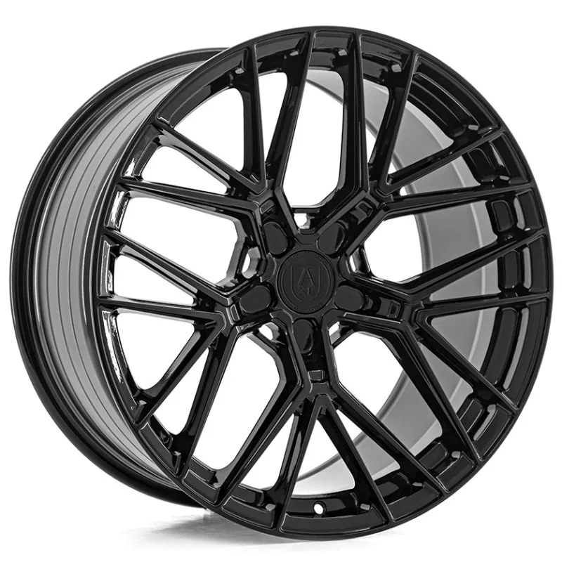 Juego de 4 Llantas Flowforming Axe EX52 Negro brillo - 8