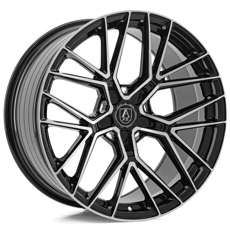Juego de 4 Llantas Flowforming Axe EX52 Negro-pulido - 8