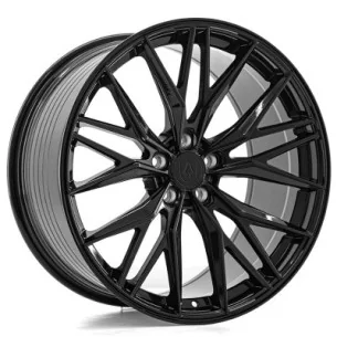 Juego de 4 Llantas Flowforming Axe EX55 Negro brillo - 10