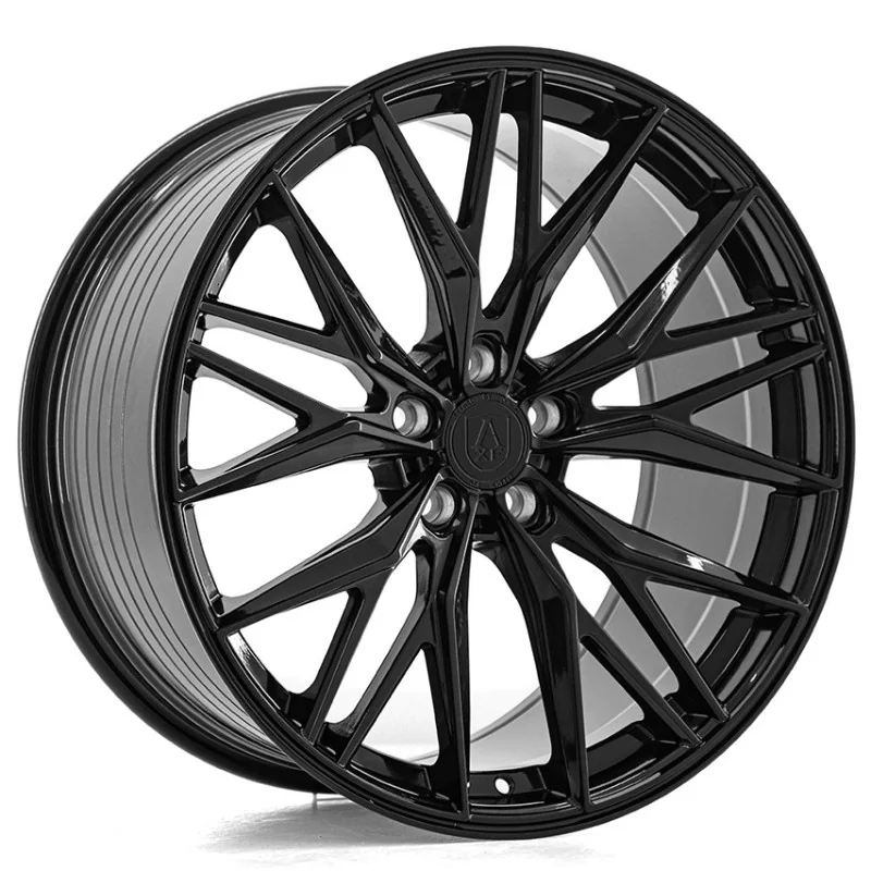 Juego de 4 Llantas Flowforming Axe EX55 Negro brillo - 10