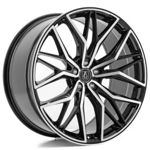 Juego de 4 Llantas Flowforming Axe EX55 Negro-pulido - 9