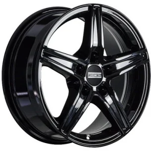 Juego de 4 Llantas FONDMETAL 8100 Negro Brillo - 6