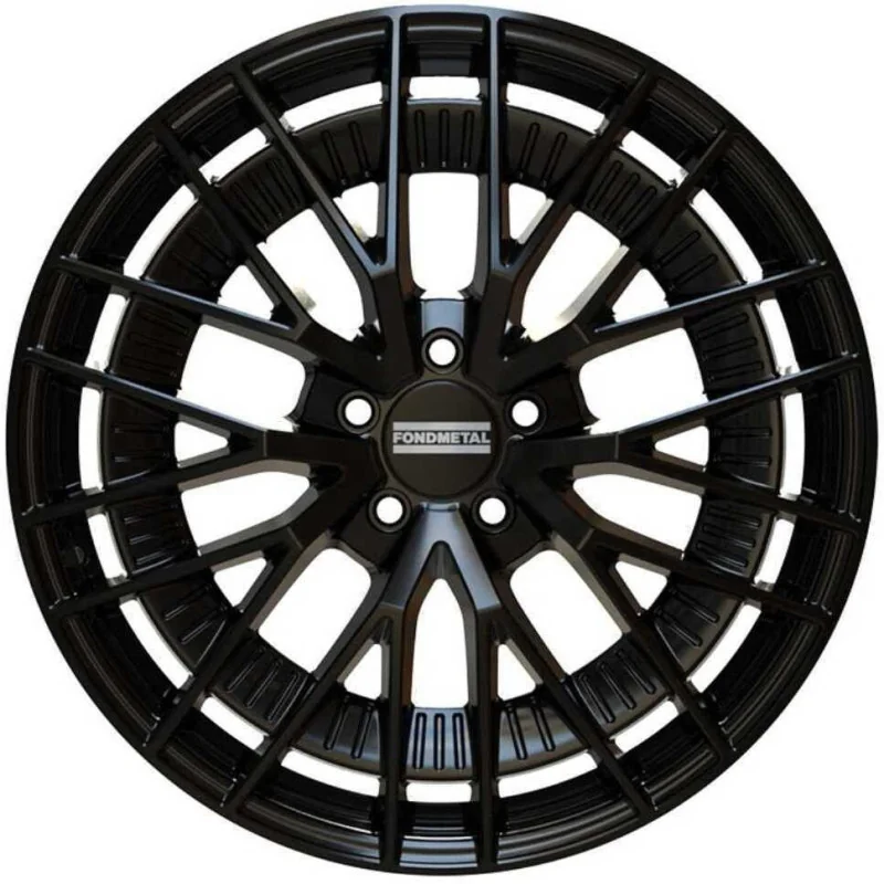 Juego de 4 Llantas FONDMETAL KARI Negro/brillo - 8