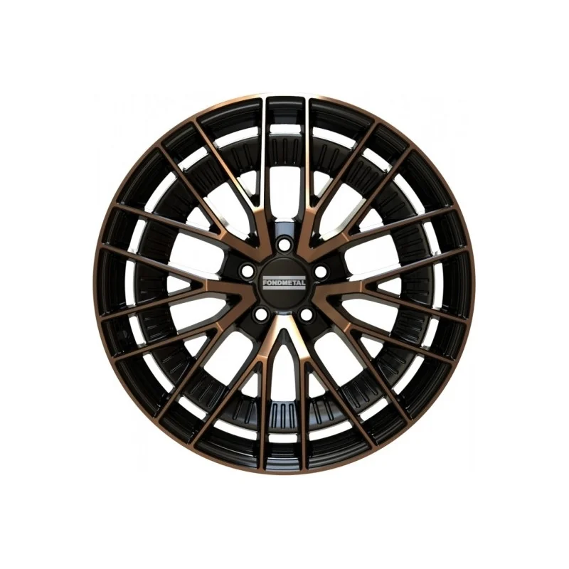 Juego de 4 Llantas FONDMETAL KARI Negro/bronce - 9