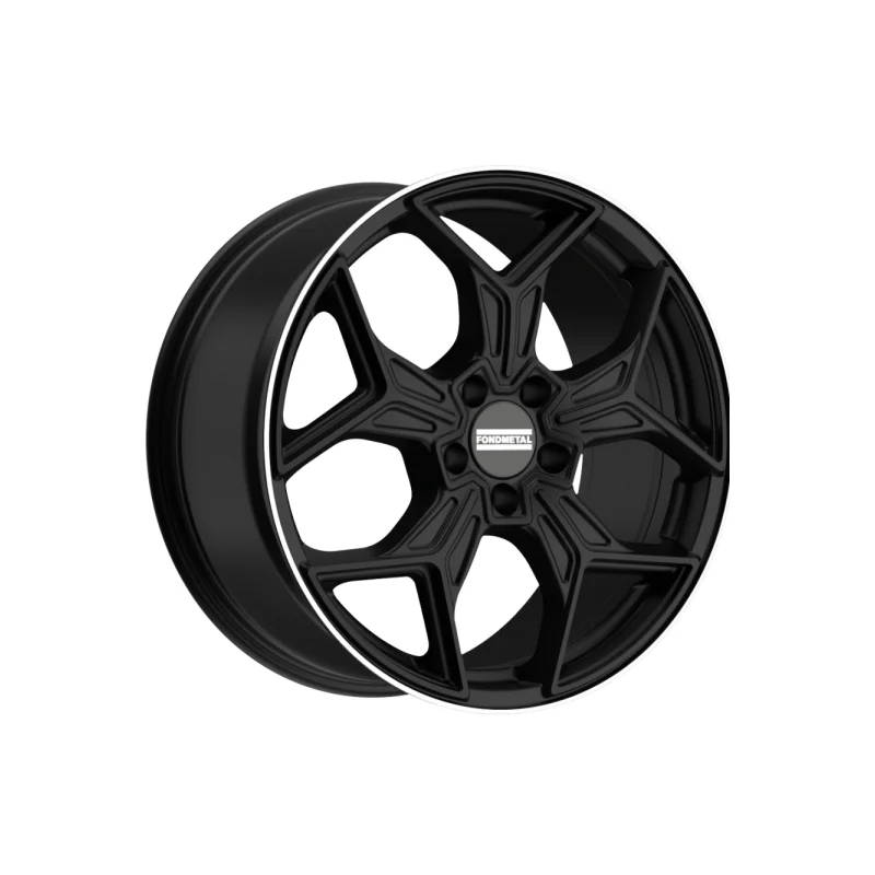 Juego de 4 Llantas FONDMETAL TARANIS Negro/pulido - 8