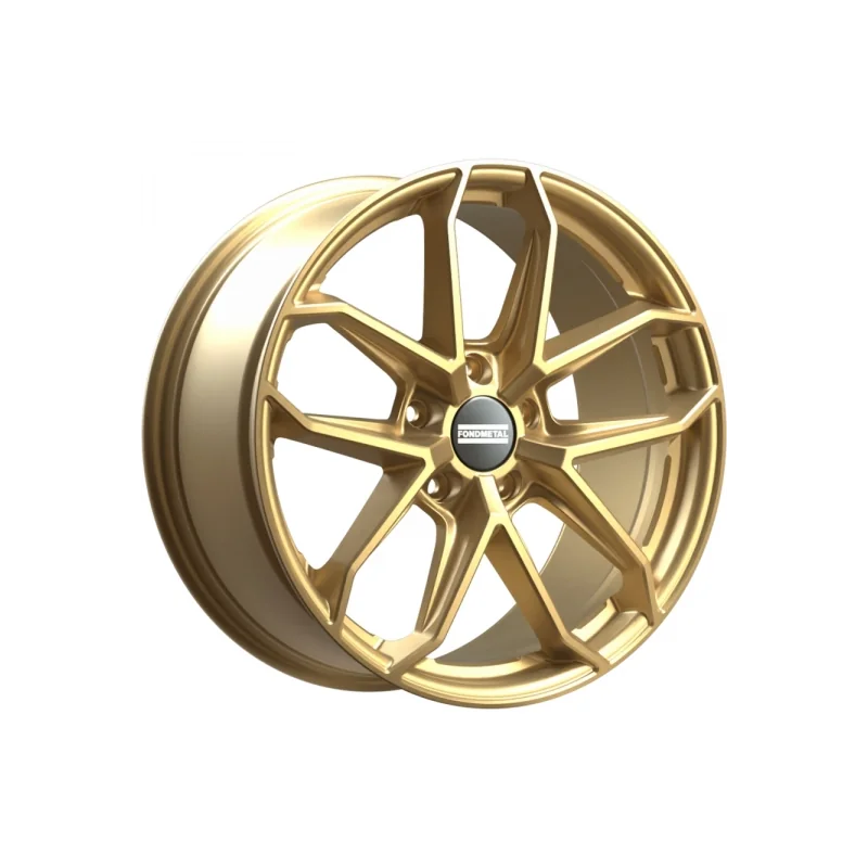 Juego de 4 Llantas FONDMETAL ZELOS Oro mate - 9