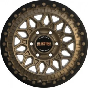 Juego de 4 Llantas FONDMETAL BLUSTER Negro/bronce - 8