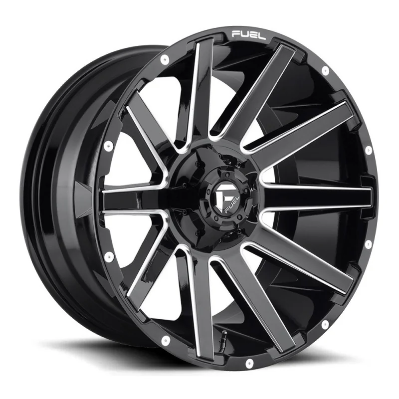Juego de 4 Llantas 4X4 Fuel Off-Road CONTRA D615 - 9