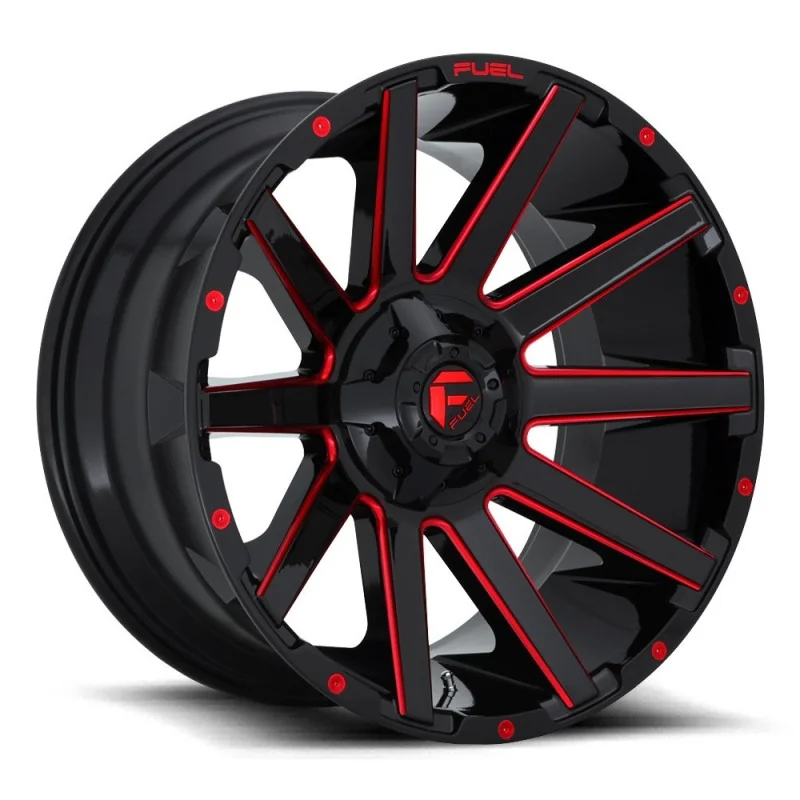Juego de 4 Llantas 4X4 Fuel Off-Road CONTRA D643 - 9