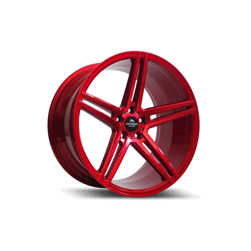 Juego de 4 Llantas Forzza wheels BOSAN Candy Red - 10