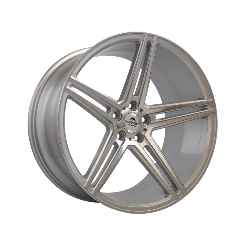 Juego de 4 Llantas Forzza wheels BOSAN Plata/pulido - 8