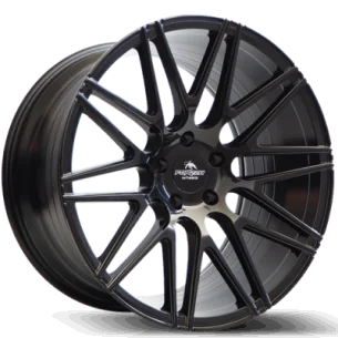 Juego de 4 Llantas Forzza wheels GALAXY Black Magic - 9