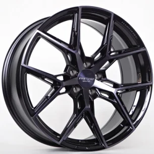 Juego de 4 Llantas Forzza wheels GRAVITY Negro-pulido - 8