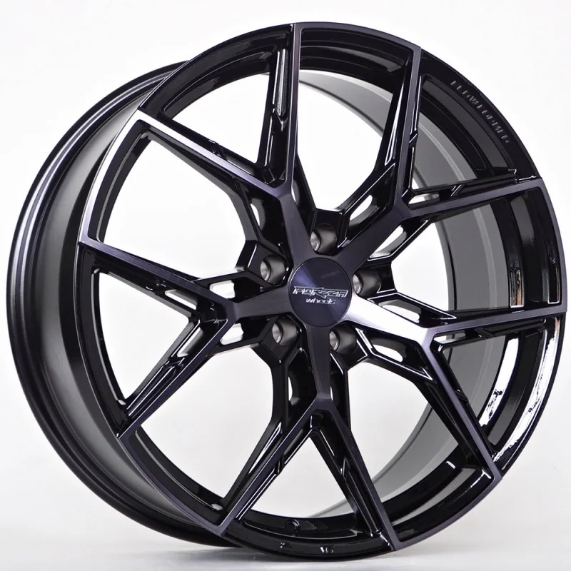 Juego de 4 Llantas Forzza wheels GRAVITY Negro-pulido - 8
