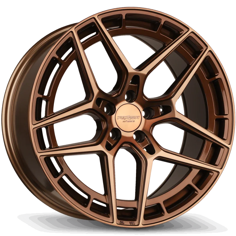 Juego de 4 Llantas Forzza wheels MAGNUM Bronce - 9