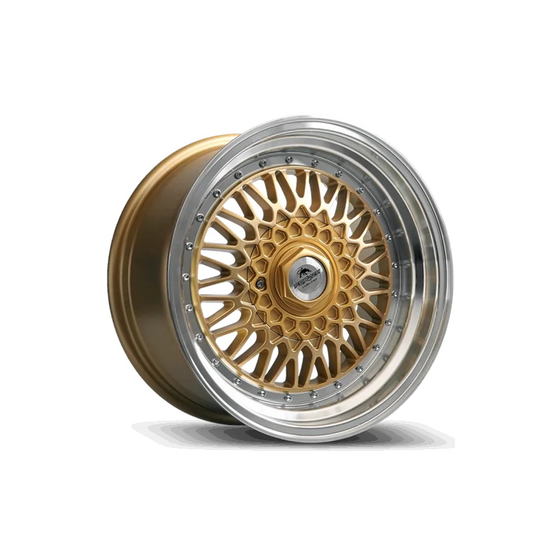 Juego de 4 Llantas Forzza wheels MALM Oro/pulido - 8
