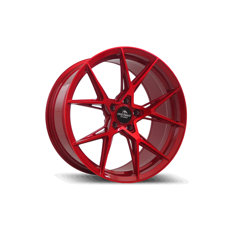 Juego de 4 Llantas Forzza wheels OREGON Candy Red - 10