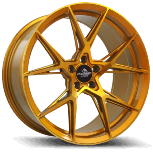 Juego de 4 Llantas Forzza wheels OREGON Dorado - 10