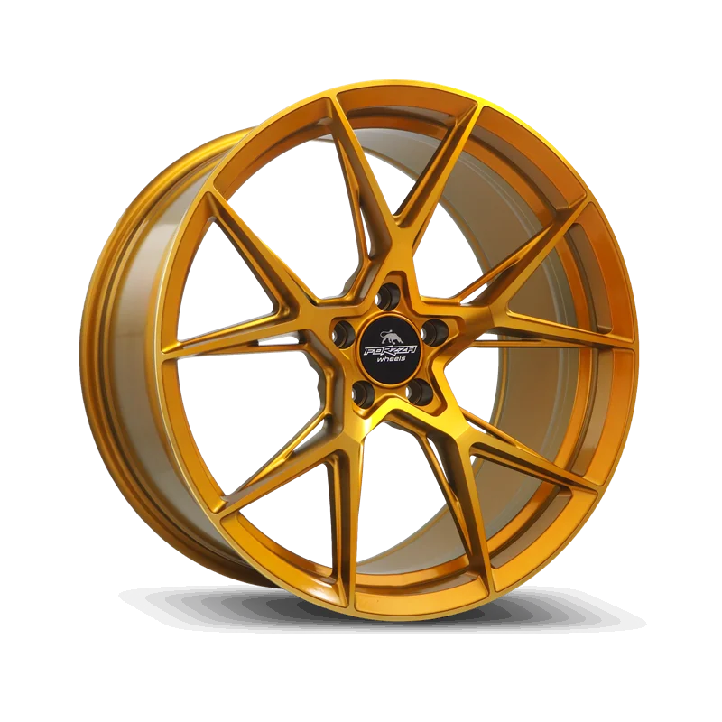 Juego de 4 Llantas Forzza wheels OREGON Dorado - 10