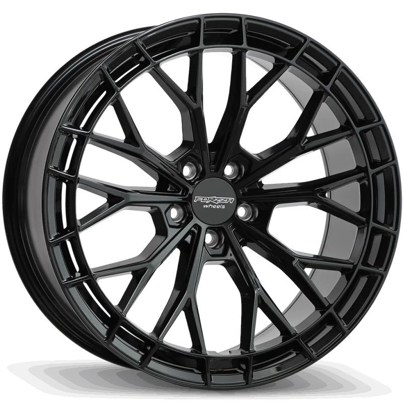 Juego de 4 Llantas Forzza wheels SIRIUS Negro brillo - 8