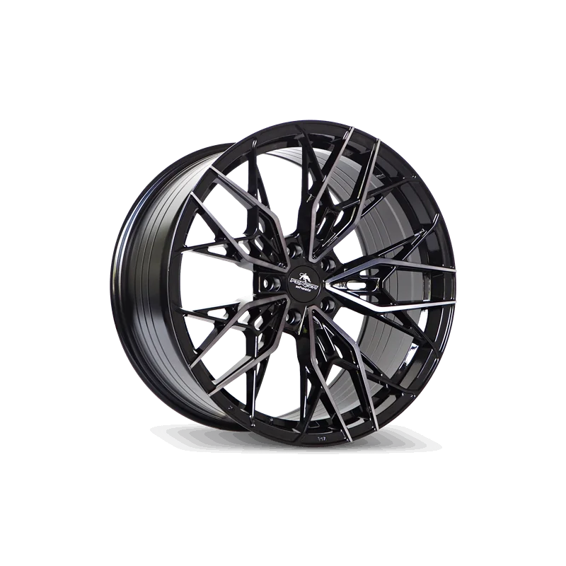 Juego de 4 Llantas Forzza wheels SPECTRUM BFM Black Clear Coat - 10