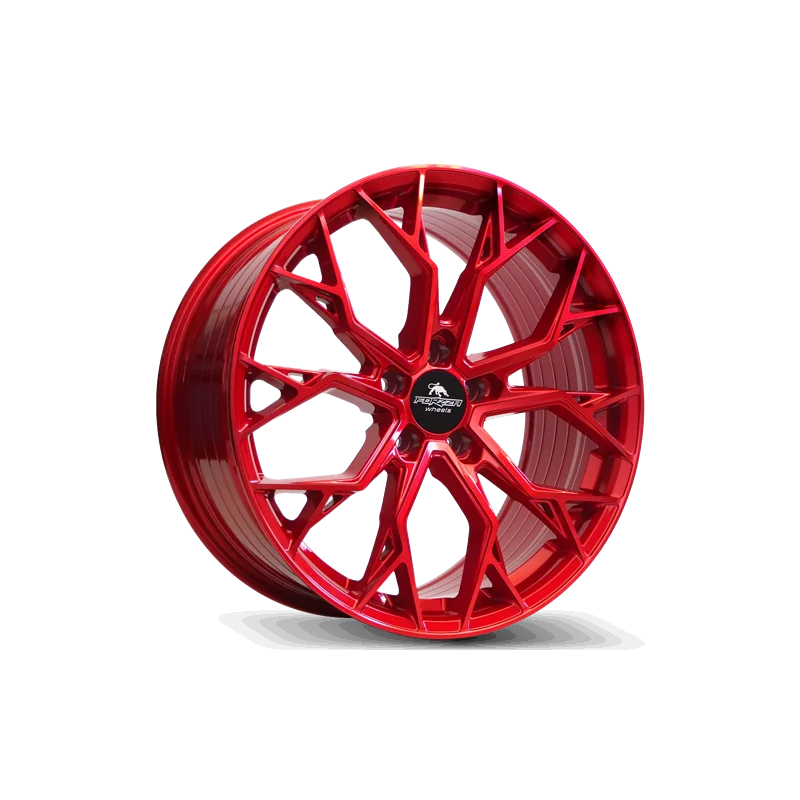 Juego de 4 Llantas Forzza wheels TITAN Candy Red - 8