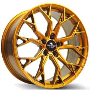 Juego de 4 Llantas Forzza wheels TITAN Dorado - 8