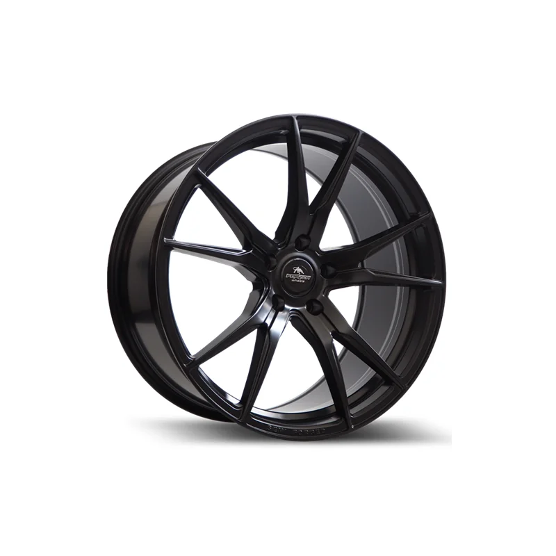 Juego de 4 Llantas Forzza wheels ULTRA Negro satinado - 10