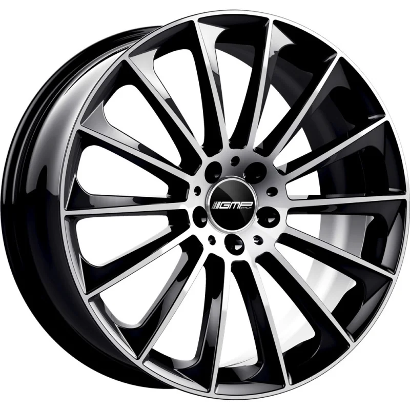 Juego de 4 Llantas GMP STELLAR Negro/pulido - 8