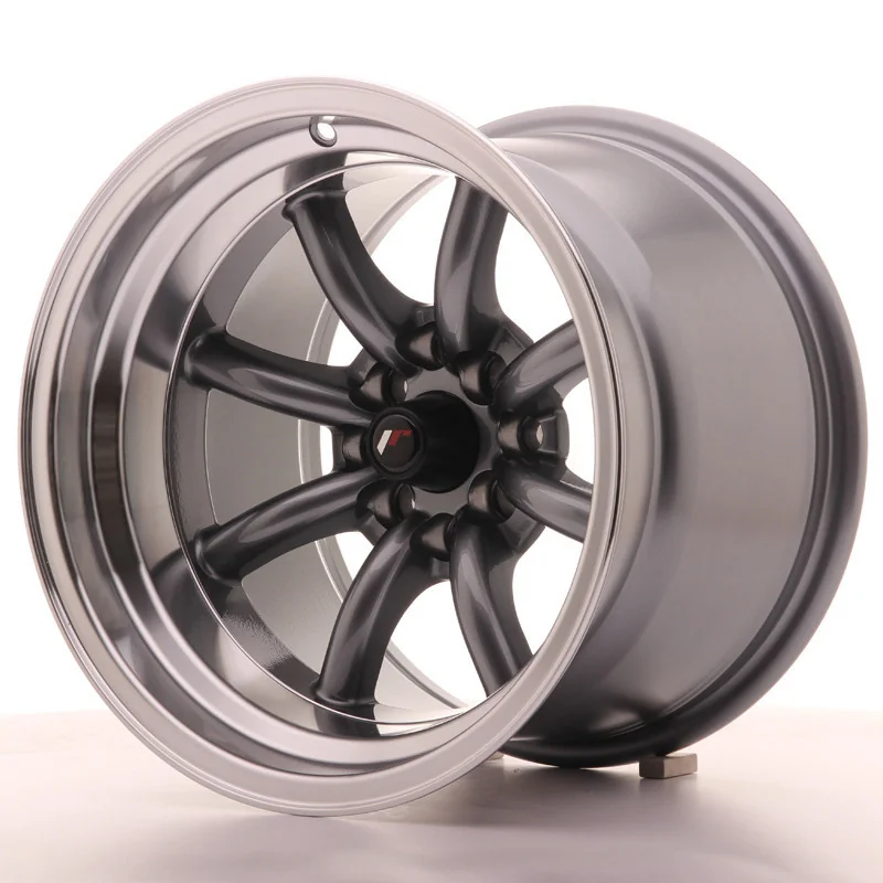 Juego de 4 Llantas Japan Racing JR19 Gunmetal - 8