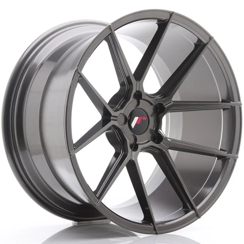 Juego de 4 Llantas Flow Forming Japan Racing JR30 Hyper Gray - 9