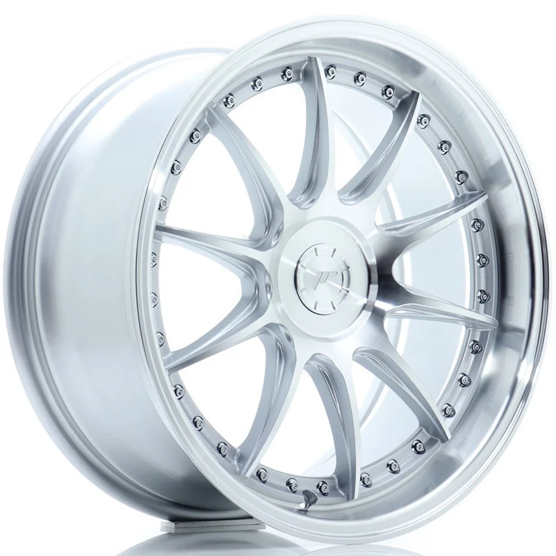 Juego de 4 Llantas Japan Racing JR41 Plata/pulido - 8