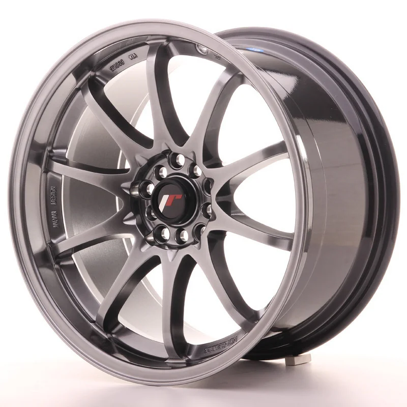 Juego de 4 Llantas Japan Racing JR5 Hyper Black - 9