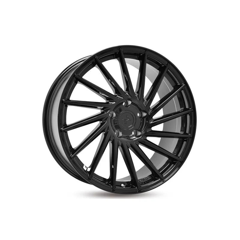 Juego de 4 Llantas KESKIN KT17 HURRICANE Negro brillo - 8