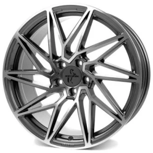 Juego de 4 Llantas KESKIN KT20 Gunmetal/pulido - 8
