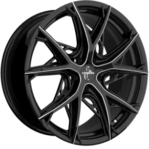 Juego de 4 Llantas KESKIN KT24 Black Secret Diamond - 8