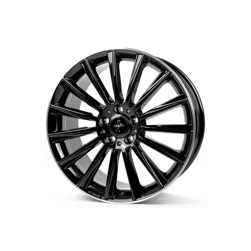 Juego de 4 Llantas KESKIN KT18 TURBO Negro brillo - 8
