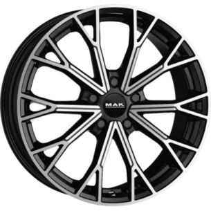 Juego de 4 Llantas MAK ASPHALT Negro/pulido - 7