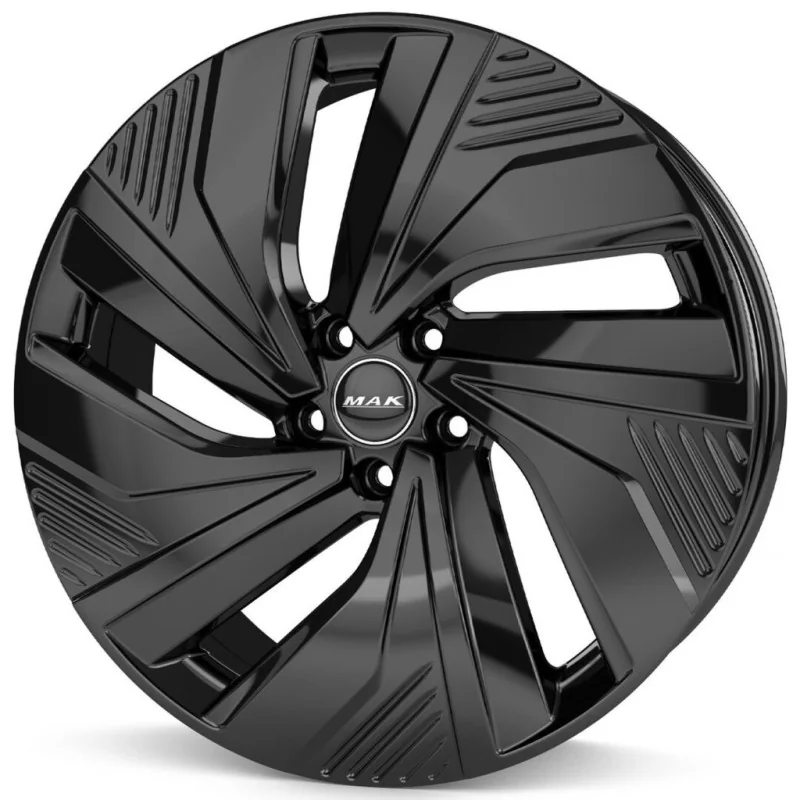 Juego de 4 Llantas MAK ELECTRA Negro/brillo - 7