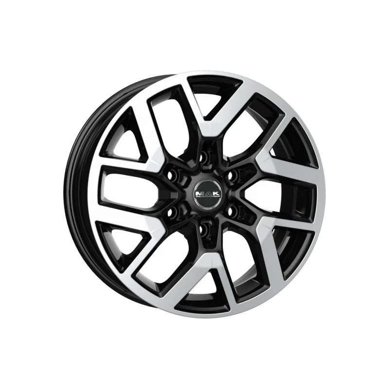 Juego de 4 Llantas MAK GRAVEL Negro/pulido - 7