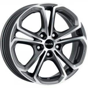 Juego de 4 Llantas MAK HESSEN Gunmetal/pulido - 6