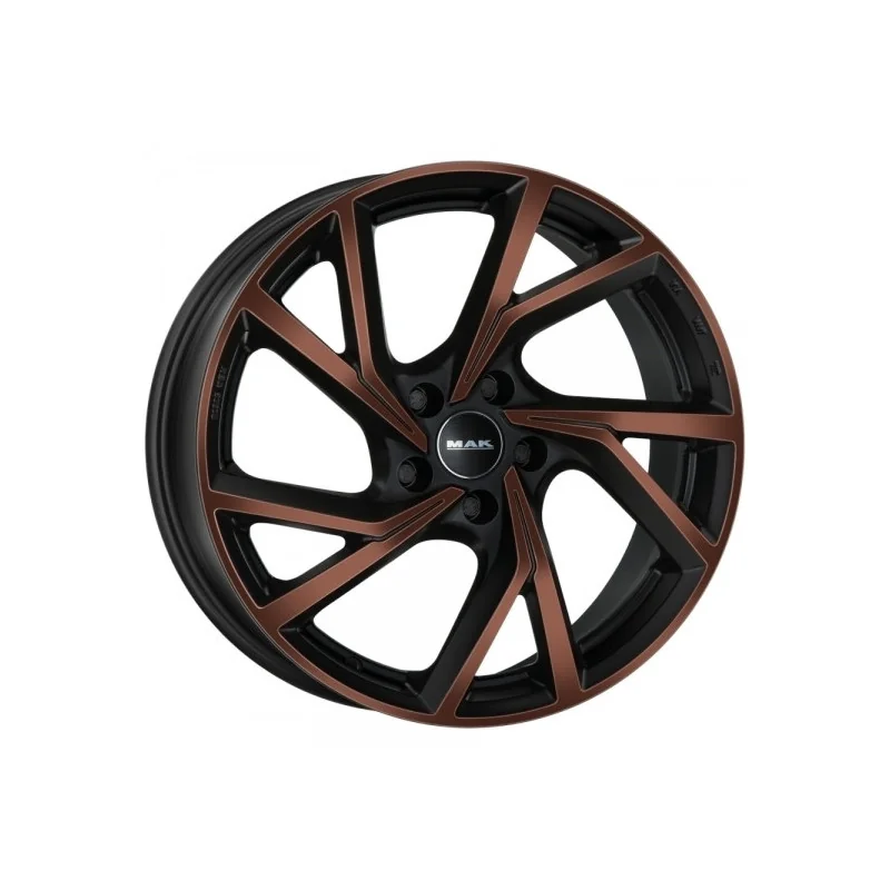 Juego de 4 Llantas MAK KASSEL Negro/bronce - 8