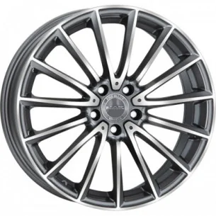 Juego de 4 Llantas MAK KOMET Gunmetal/pulido - 8