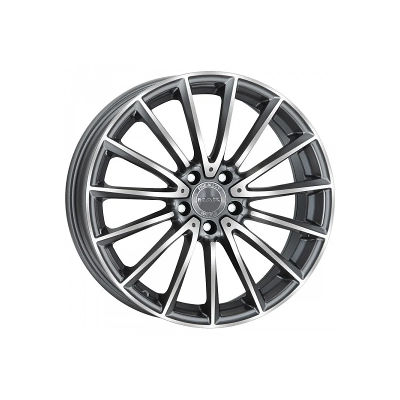 Juego de 4 Llantas MAK KOMET Gunmetal/pulido - 8