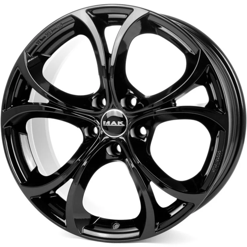 Juego de 4 Llantas MAK LARIO Negro/brillo - 7