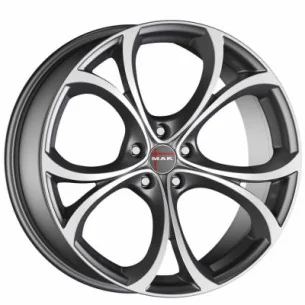 Juego de 4 Llantas MAK LARIO Gunmetal/pulido - 9
