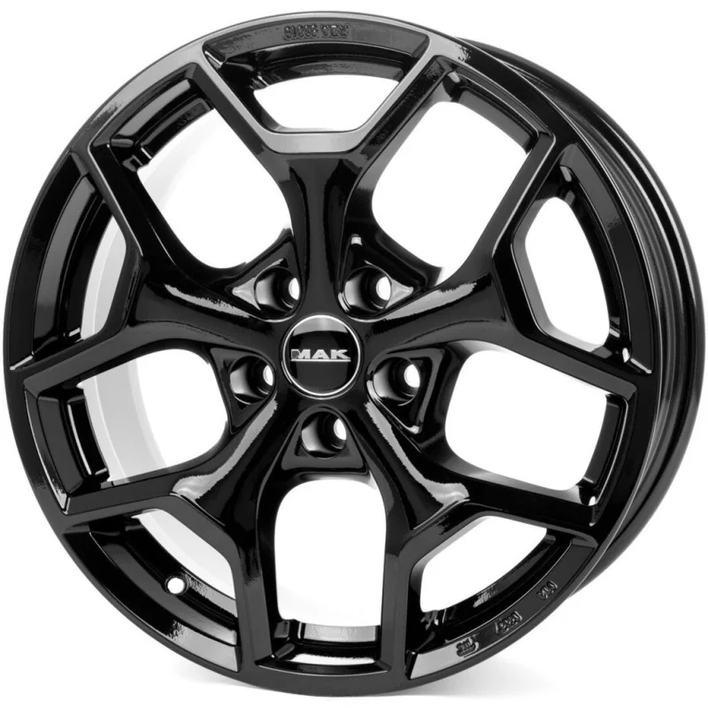 Juego de 4 Llantas MAK LIBERTY Negro brillo - 7