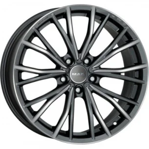 Juego de 4 Llantas MAK MARK-D Gunmetal/pulido - 9
