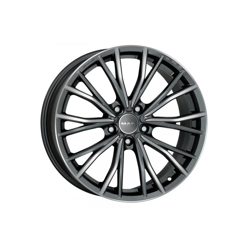 Juego de 4 Llantas MAK MARK-D Gunmetal/pulido - 9